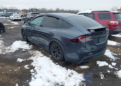 2023 Tesla Model X Dual Motor All-Wheel Drive/Standard Range from USA, damaged, VIN 7SAXCDE59PF381086